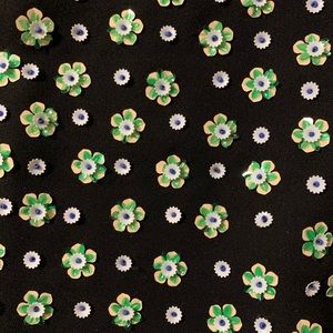 Opening ceremony, flower sequin skirt